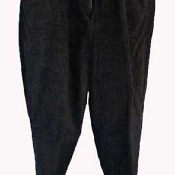 JEANS, SUEDE, WASHABLE, PLUS 20, BLACK, THICKER WARM LINING, FIVE POCKETS, FRONT - Picture 1 of 4